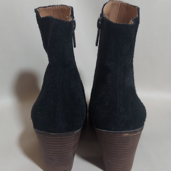 Lucky Brand Embroidered Suede Boots / US 9 - Picture 5 of 8